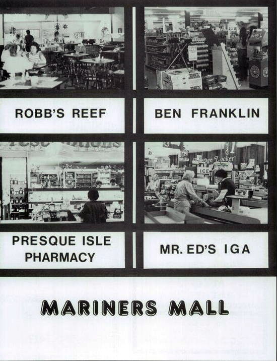 Mariners Mall - 1986 Yearbook Ad